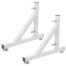Thick Iron Bracket Shelving Brackets Floor Support for Single Pegboard