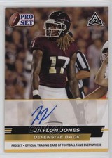 2022 Leaf Pro Set Draft Auto Gold Jaylon Jones #PSA-JJ1 Auto 1dm7
