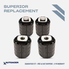 AUTOACER -4p Rear Axle Subframe Bushes Mounts for BMW 5 6 Series E60 E61 E63 E64