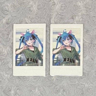 Project Sekai Hatsune Miku Photo Card Wonderlands x Showtime 2pcs Set Trading