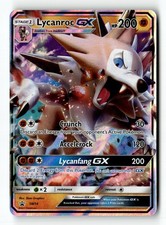 Pokemon Card Lycanroc GX - LP SM Promos Promo SM14 -