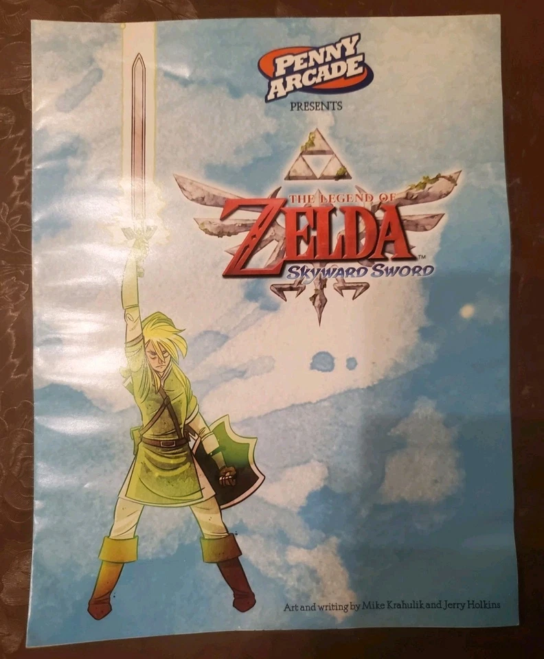 Legend of Zelda Skyward Sword Penny Arcade Comic Book (PAX EAST 2012) - Image 3 of 4