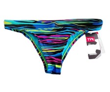 TYR Fresno Mini Bikini Bottom Small 4/6 Swim Multicolor UPF 50 Free Ship