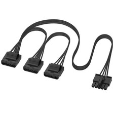 PC Modular PSU 5Pin To 3X 4Pin Molex IDE Adaptor Cable V550 V650 V750 V850