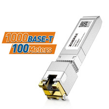 1.25G/2.5G/10G GBASE-T SFP+ Copper Module to ...