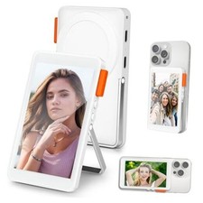 Vlog Selfie Monitor Screen, Phone Magnetic Selfie Screen with Metal Bracket,