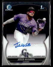 2023 Bowman Chrome Jesus Bugarin Prospect Autographs auto card