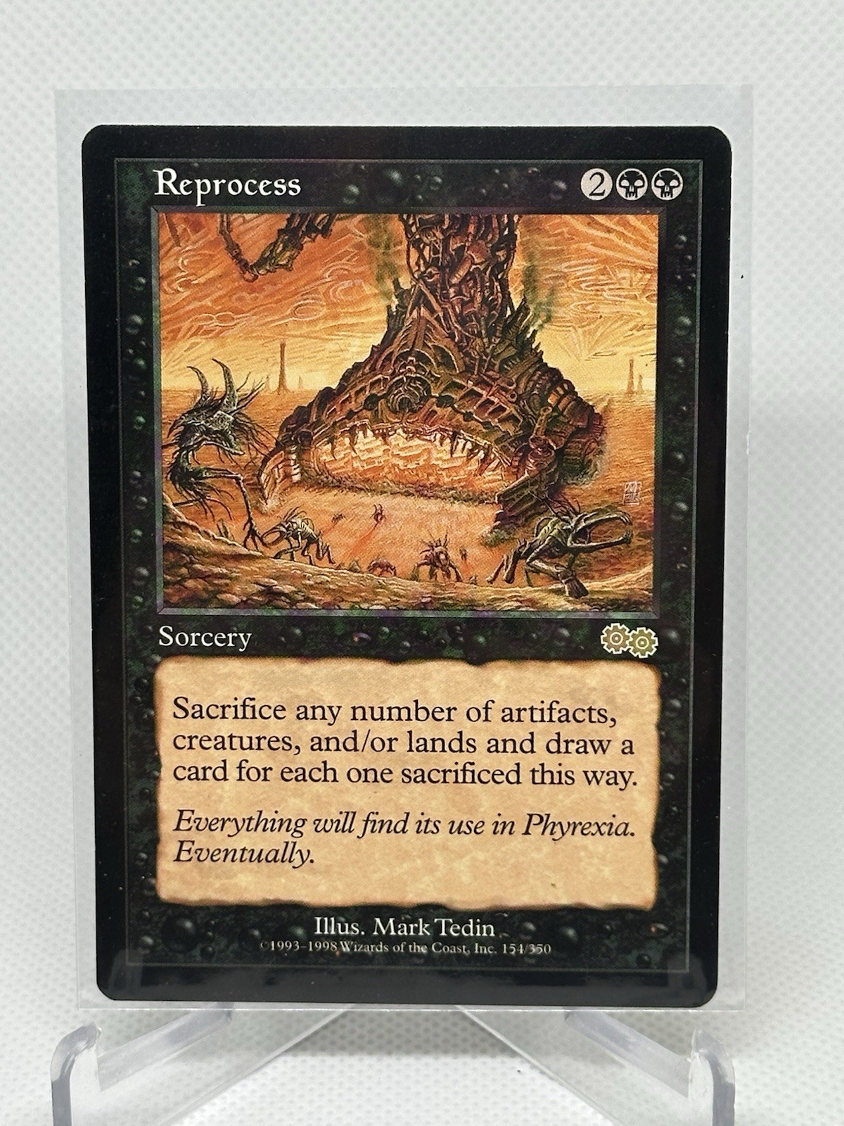 MTG, Reprocess 154 LP Urza's Saga Regular