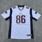 Nike NFL New England Patriots #86 Hunter Henry Jersey XL White NWOT Minor Flaw