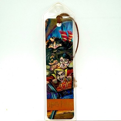 HARRY POTTER Scholastic Inc. Book Fair Bookmark Vintage 2000 Wizarding World HTF