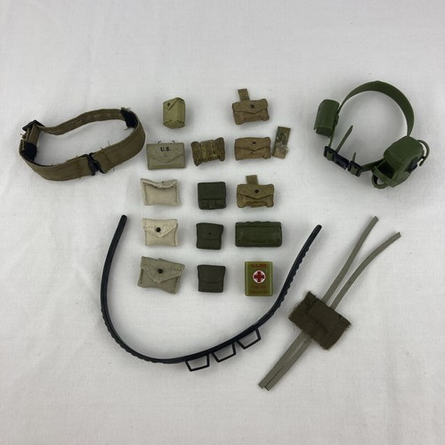1/6 Gürteltaschen viel Zubehör für 12" Figuren GI Joe Utility