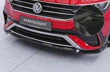 Cup Spoiler Lippe Front Glossy für VW Tiguan 2 (Typ AD) Allspace CSL793-G