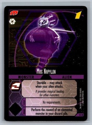 .hack ENEMY TCG Mog Napylon #4C22 CCG DOT Isolation