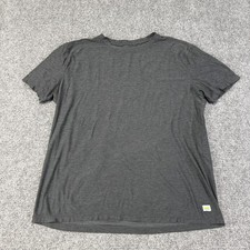 Vuori Shirt Mens Large Gray Basic Short Sleeve Performance Athletic Tee Top