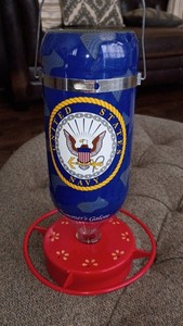new Bird feeder United States Navy. Hummingbird feeder