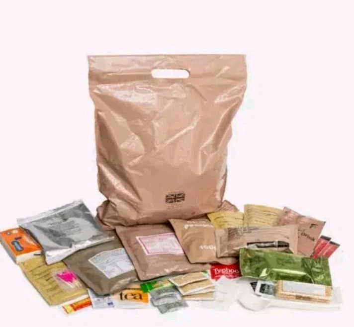 British Army Ration Packs-MREs - 24 Hour Camping Survival *New Menus*