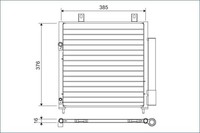 Valeo Kondensator Klimaanlage 822600 Aluminium FüR Mitsubishi Space Star 6 A05A