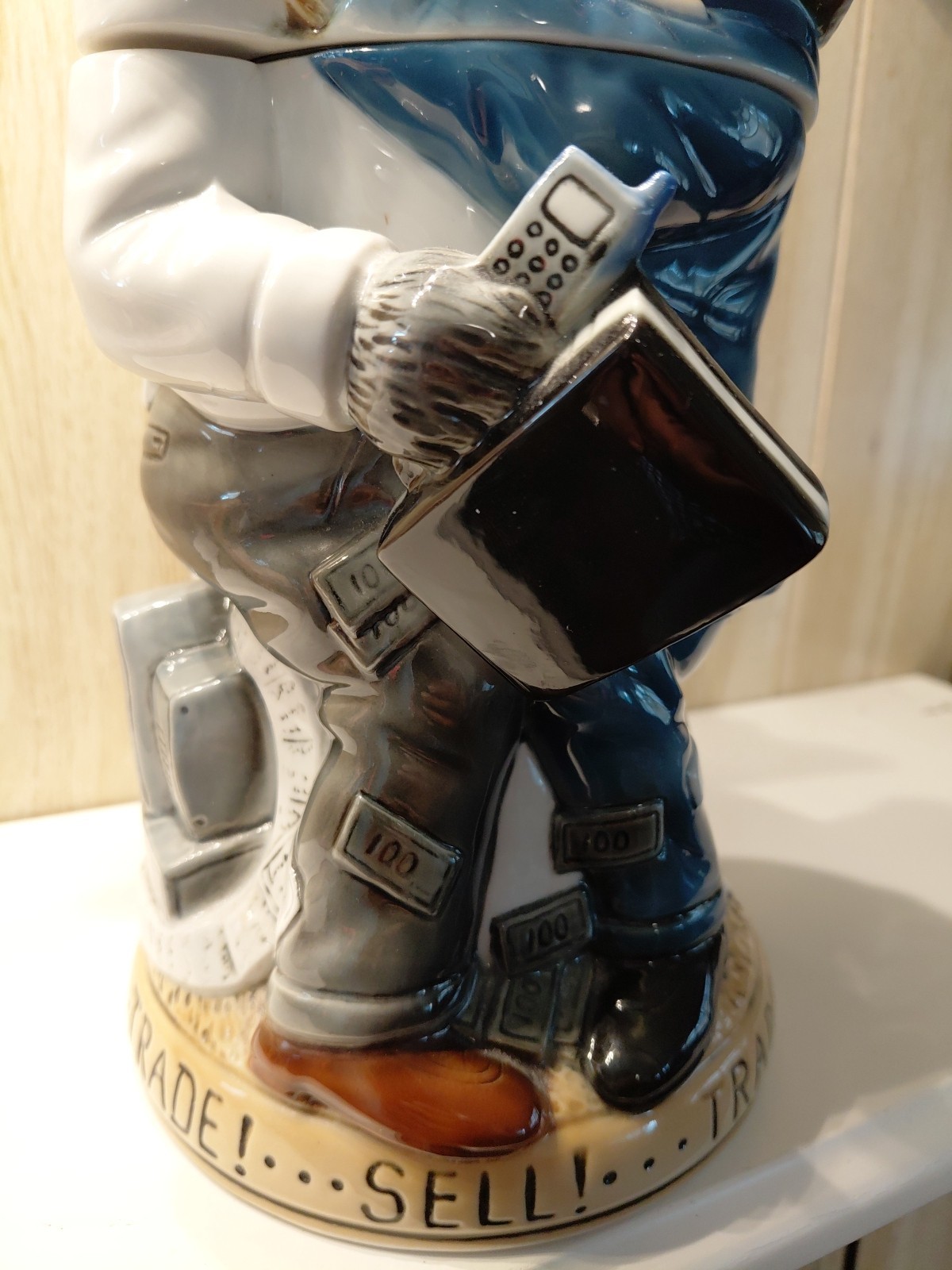 Bull And Bear Handarbeit Wall Street Themed Made Germany Limited Edition 11 Inch