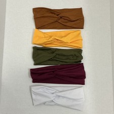 Twist Headbands for Women - Fashion Hair Accessories - Multi Color Head Band