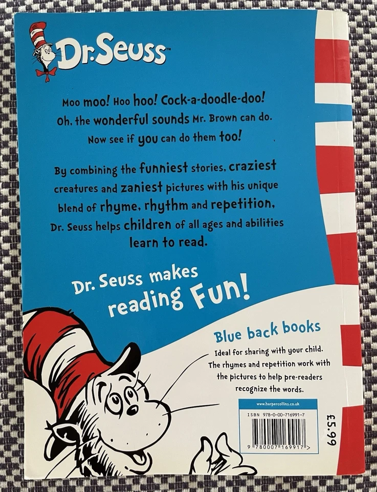 Mr. BROWN CAN MOO! Can You? - Dr. Seuss - (PB 2003) - image 2 of 4