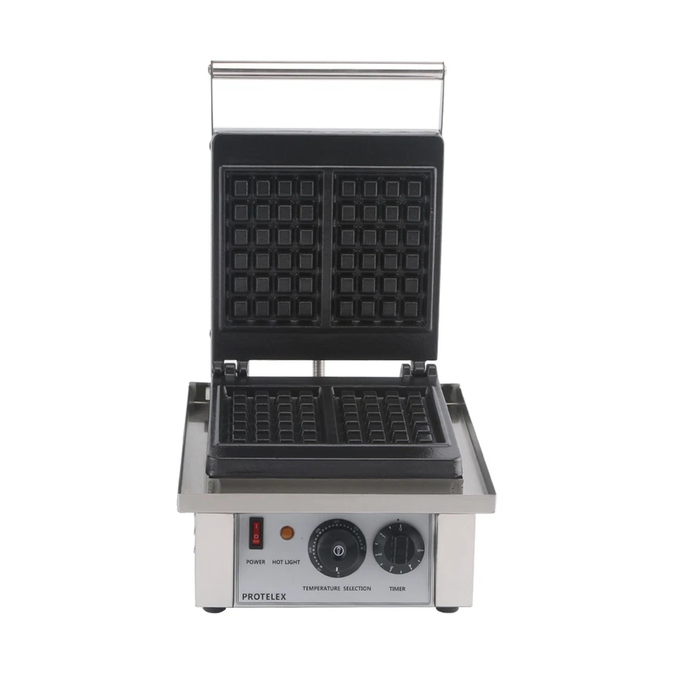 PROTELEX Waffeleisen Waffelgerät Waffelautomat Belgische Waffel 2000W - Bild 2 von 4