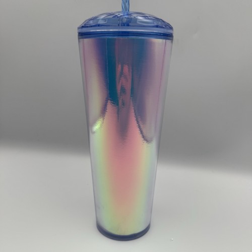 Starbucks Iridescent Hologram Dome Venti Cold Cup New 2023 - Picture 4 of 9