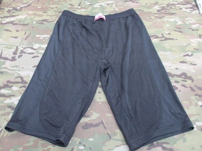 COONEEN BLACK SILK BLAST PANTIES BOXER BRIEFS PROTECTIVE BOXERS SPANDEX 31''-35''
