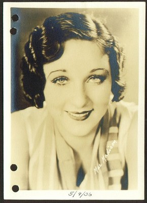 Mae Madison film actress 1930s 5x7 1914-2004