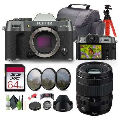FUJIFILM XF 16-50mm f/2.8-4.8 R LM WR Lens + FUJIFILM X-T5 Mirrorless Camera