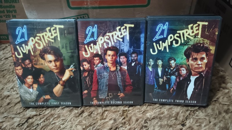21 Jump Street Seasons 1 2 3 DVD Sets! The Johnny Depp Classics!