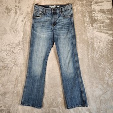 Wrangler Retro Relaxed Bootcut Jeans Boys Size 14 Regular Blue Stretch 10BRT20FL