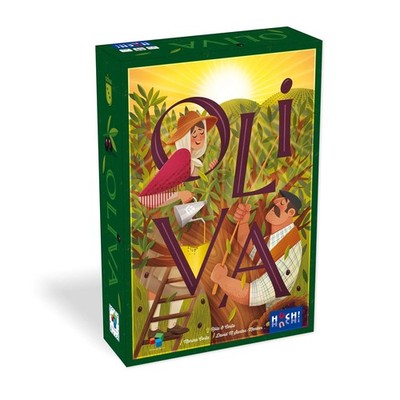 Oliva - Strategiespiel für 1-4 Spieler - Oliven ernten & Öl produzieren