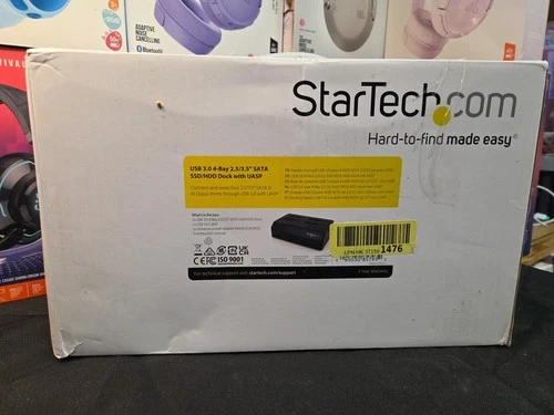 Festplatten Dockstation 4-Bay SATA III mit UASP von Startech HDD Und SSD