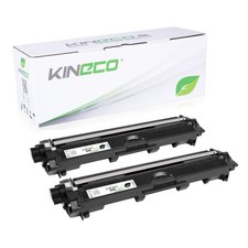 Pack de 2 Cartouches de Toner Compatible avec Brother TN241BK HC Noir DCP-902...