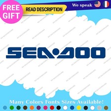 Fit Sea Doo Seadoo decals Sticker Vinyl Boat Jetski Watercraft Graphic GTX RXT 2