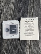 Amazon Basics 128GB micro SDXC 100Mb/s Memory Card New
