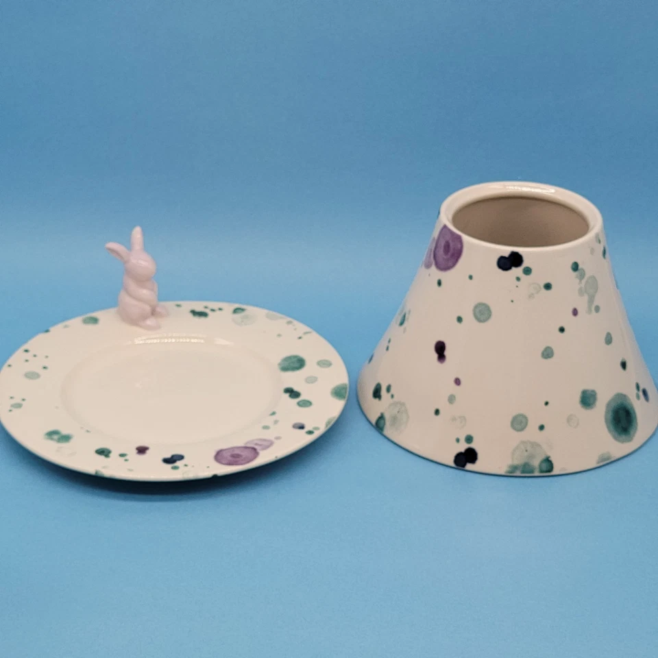 Yankee Candle Splashes of Spring Bunny Tart Burner Votive Holder Candle Set de velas Foto 2 de 4