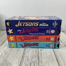 The Jetsons Hanna-Barbera Miscellaneous VHS Lot Of 4 movie