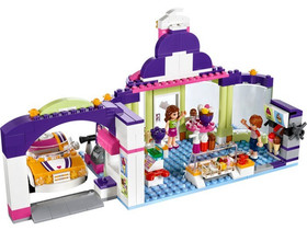 LEGO FRIENDS #41320  "Heartlake Frozen Yogurt Shop" - 100 % Complete w/ Manuals