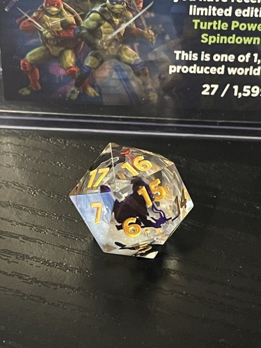 Turtle Power Magic The Gathering Serialized Spin down Dice Rare Low Number 27 - Picture 4 of 4