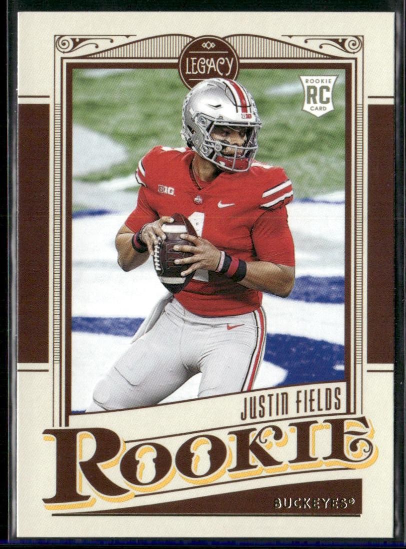 2021 Panini Legacy Justin Fields 142 RC