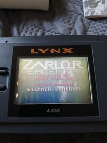 Atari Lynx Zarlor Mercenary  CIB complete 