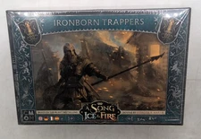 A SONG OF ICE AND FIRE MINIATURES IRONBORN TRAPPERS ~ BRAND NEW & SEALED