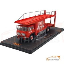 IXO Models Fiat 673 Truck Car Transporter Team Lancia Alitalia Rally 1976 1:43 TRU037