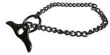 Herm Sprenger 11" Short Link Chrome-Plated Steel Choke Chain Collar with Toggle