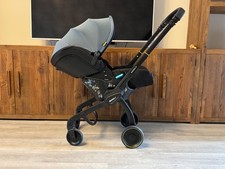 Image of Doona X Stroller x Isofix base x Raincover x Change Bag Ocean Blue