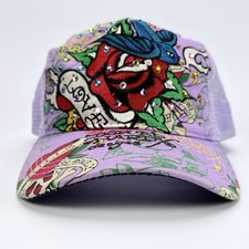 Ed Hardy Christian Audigier Rhinestone Trucke...