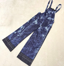 Excellent condition PLEATS PLEASE denim overalls, size 1 ship From JAPAN  