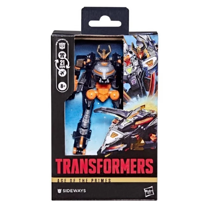 New Transformers Sideways Decepticon Age Of The Primes Hasbro Action Figure Toys - Image 3 of 4