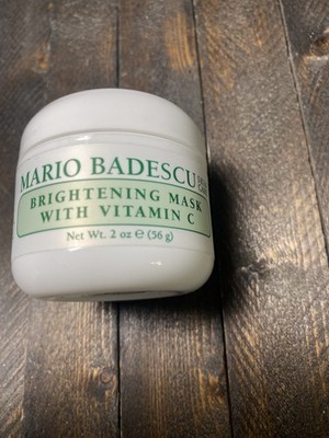 Mario Badescu Brightening Mask with Vitamin C 2 oz (56g) Facial Clay Mask